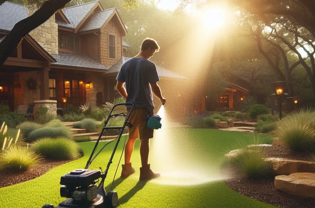 Lawn Care in Texas, professional, texas country