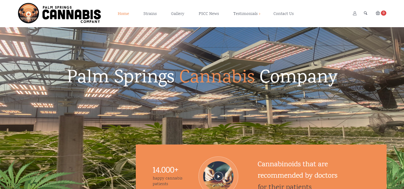 palm springs cannabis company